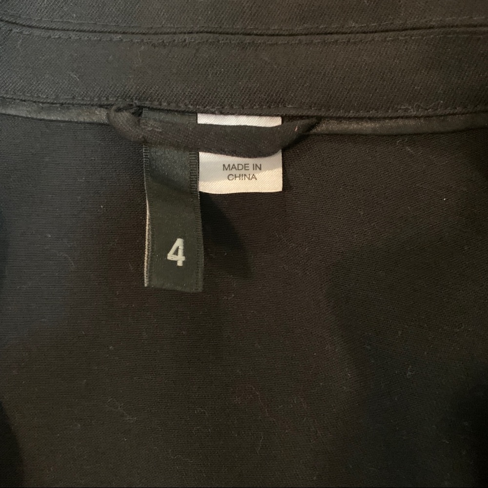 Black Single Button Blazer - image 6